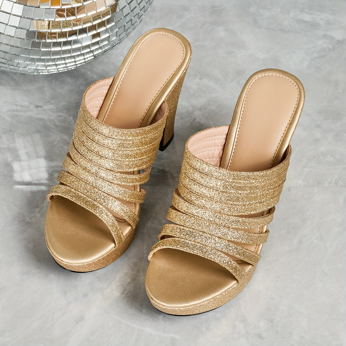 Elegant High-Heeled Sandals for Women, Comfortable And Open-Toed, Perfect for Parties, Proms, Outdoor Wear, Travel, And Any Occasion., Women Shoes