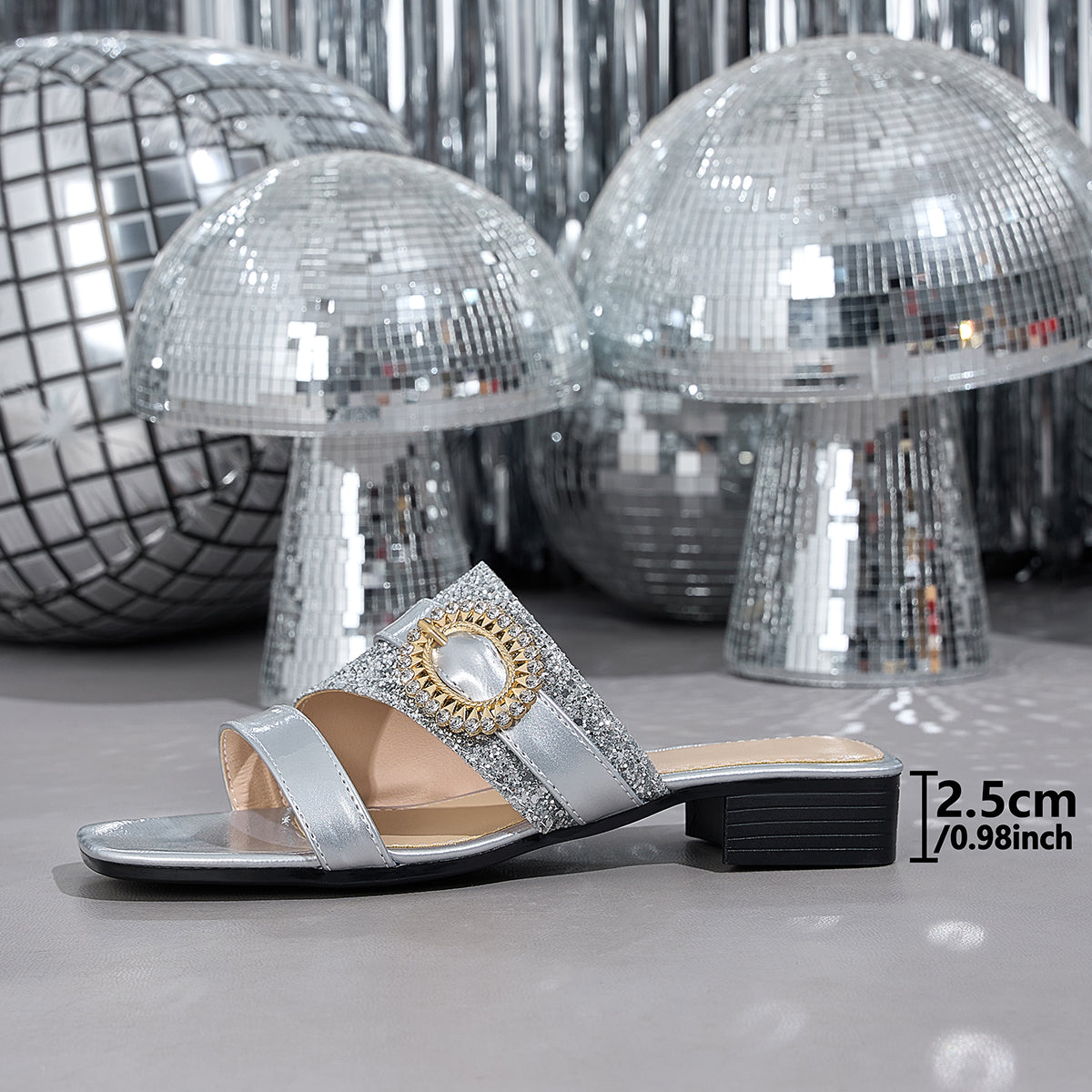 Elegant Women'S Sandals with Rhinestones And Pearls, Women Shoes